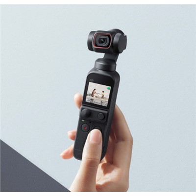 大疆/DJI Pocket2 通用摄像机 便携式摄像机 Pocket2全能套装  小巧便携 迷你摇杆1个 无线麦克风发射端1个 全能手柄1个 增广镜1个 三轴机械增稳 4K/60fps 视频 6400 万像素照片 智能跟随3.0 一键剪辑 立体声收音